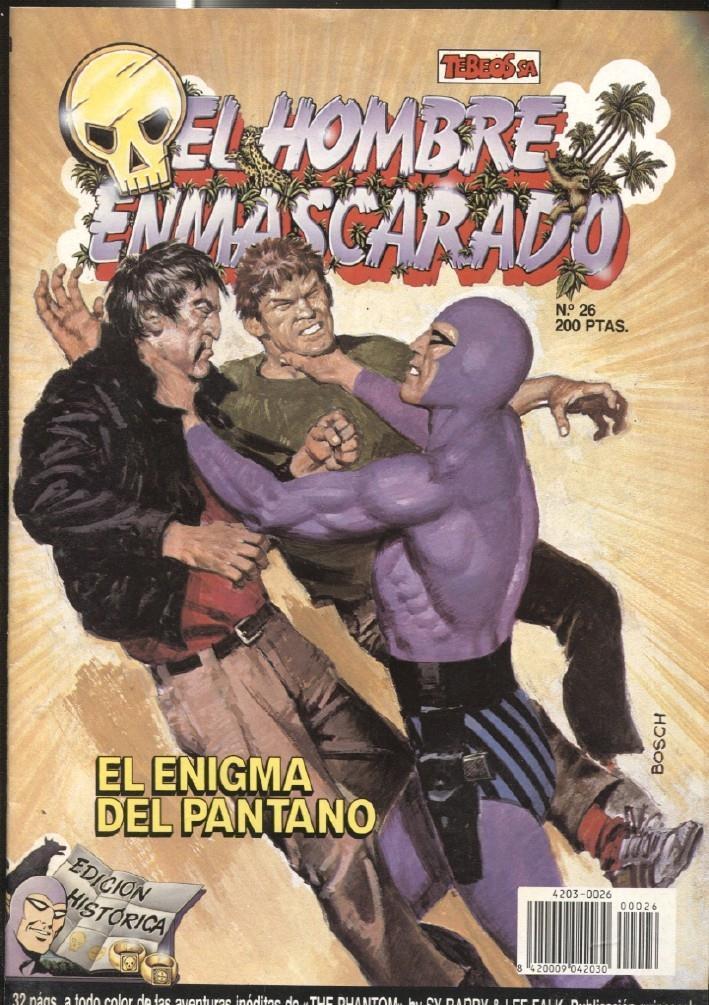 Ediciones B: El hombre enmascarado (The Phantom) numero 26: El enigma del pantano
