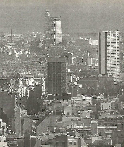 LAMINA 4392-02: Vista de Barcelona