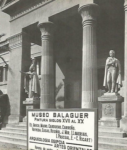 LAMINA 4392-32: Museo Balaguer en Vilanova i la Geltru, Barcelona