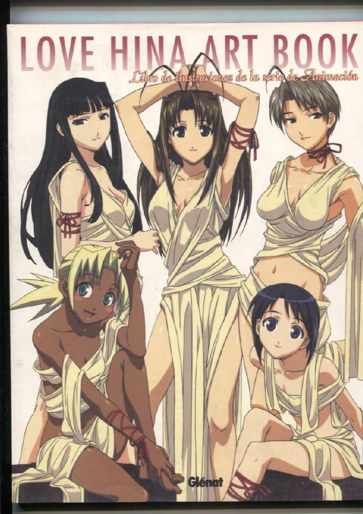 Glenat: Love Hina Art Book, libro de ilustraciones de la serie de animacion