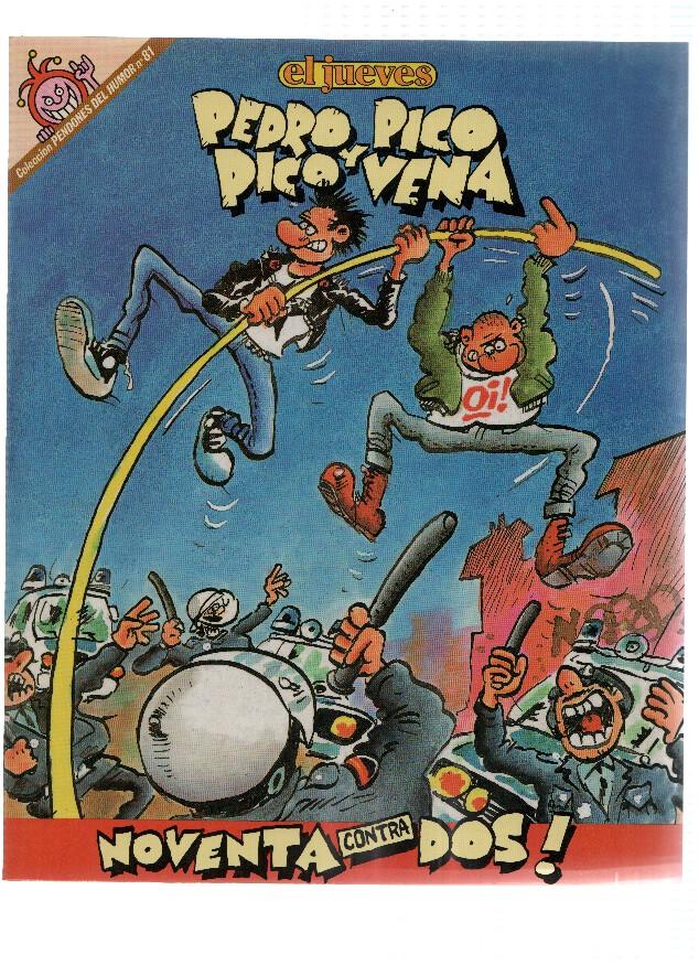 Pendones del Humor numero 081: Pedro Pico y Pico Vena: Noventa contra dos