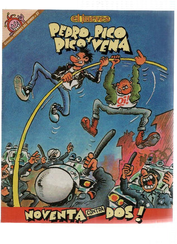 Pendones del Humor numero 081: Pedro Pico y Pico Vena: Noventa contra dos