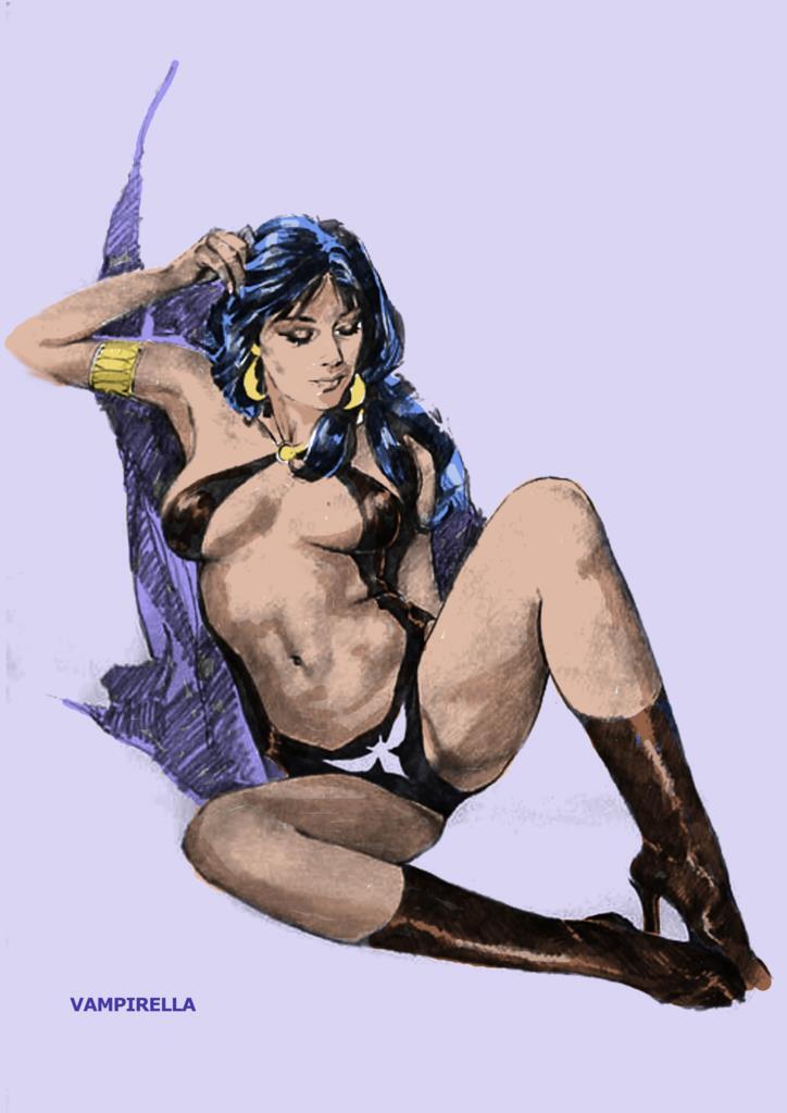 Poster DIN 4 numero 0148: Vampirella de Pepe Gonzalez