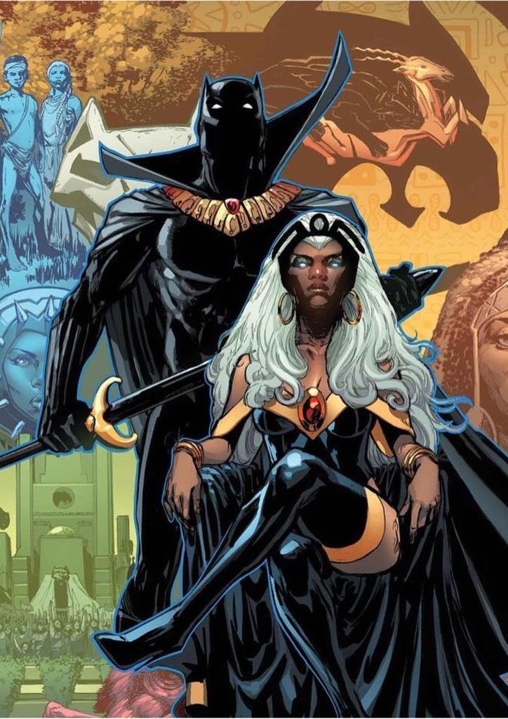 Poster DIN 4 numero 0352: Tormenta y Pantera Negra