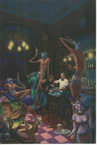 POSTAL 2750: Serie numero 42 A Boozing Bunch