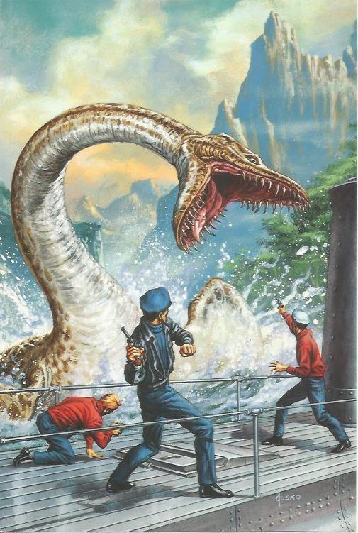 POSTAL 2748: Serie numero 18 Plesiosaur