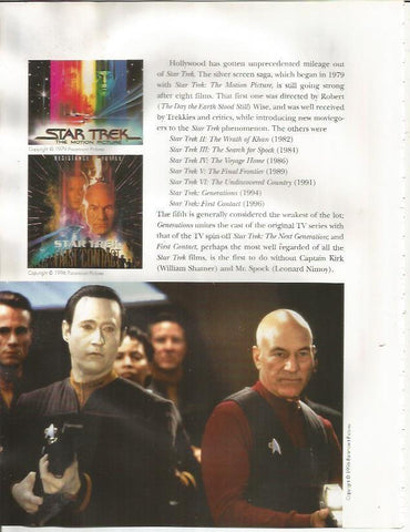 LAMINA 24929: Escena de Star Trek + Alien