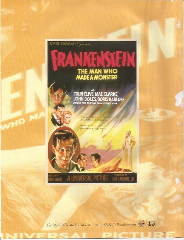 LAMINA 24949: Cartel de Frankenstein