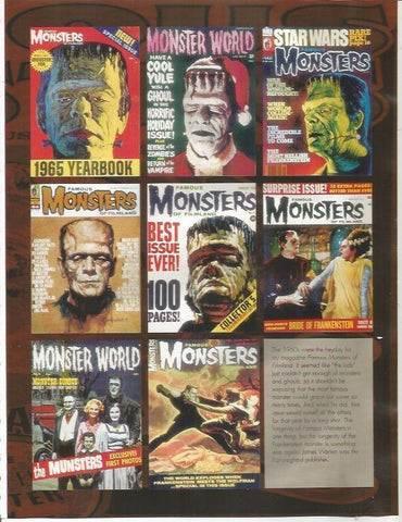 LAMINA 24945: Portadas de la revista Monsters