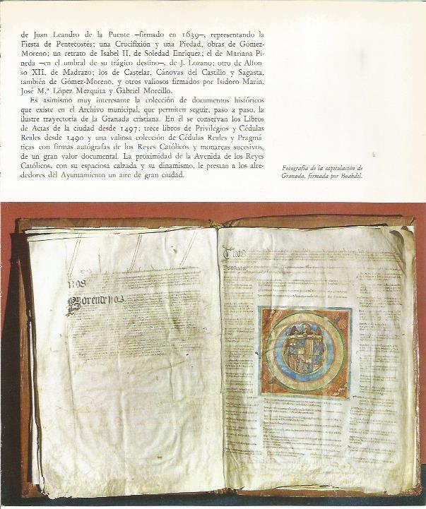 LAMINA 24915: Capitulaciones de Granada