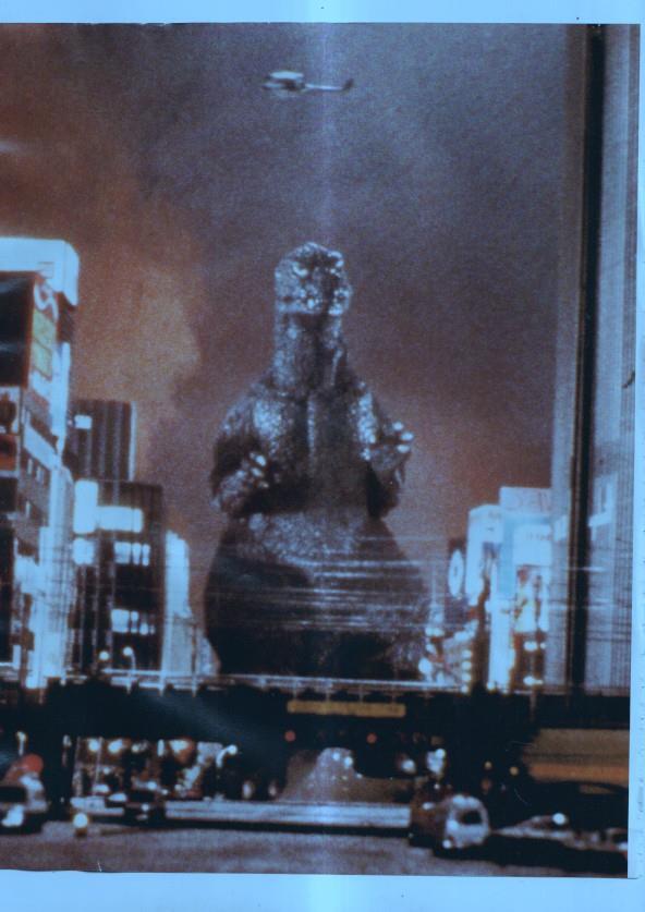 LAMINA 24957: Escena de Godzilla + King Kong