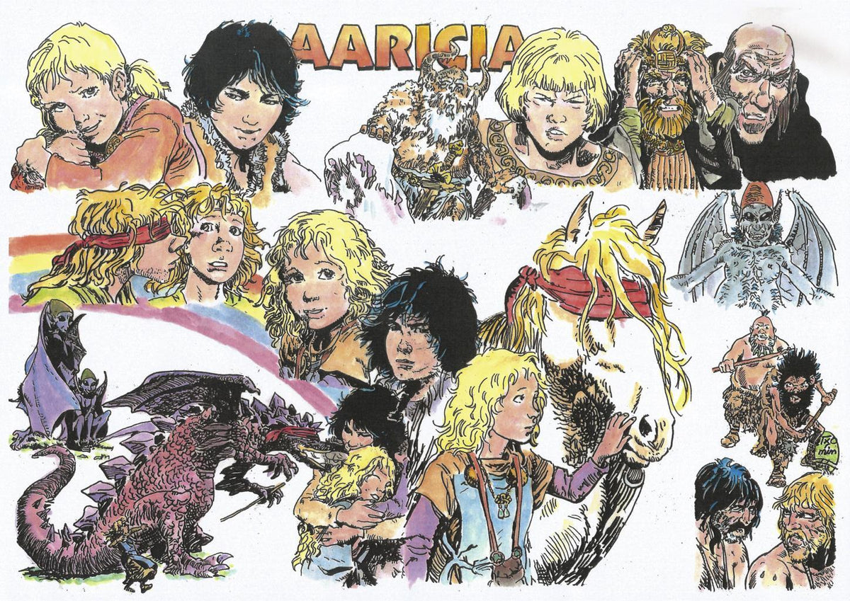 Poster DIN 4 numero 0363: Thorgal: Aaricia