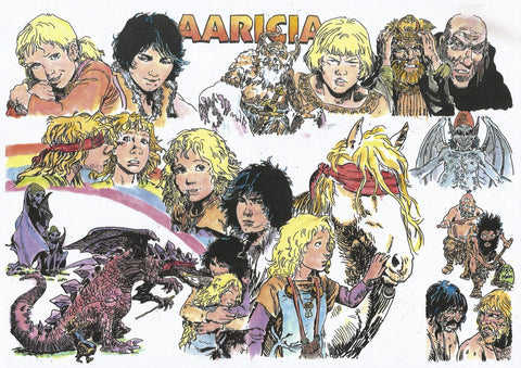 Poster DIN 4 numero 0363: Thorgal: Aaricia