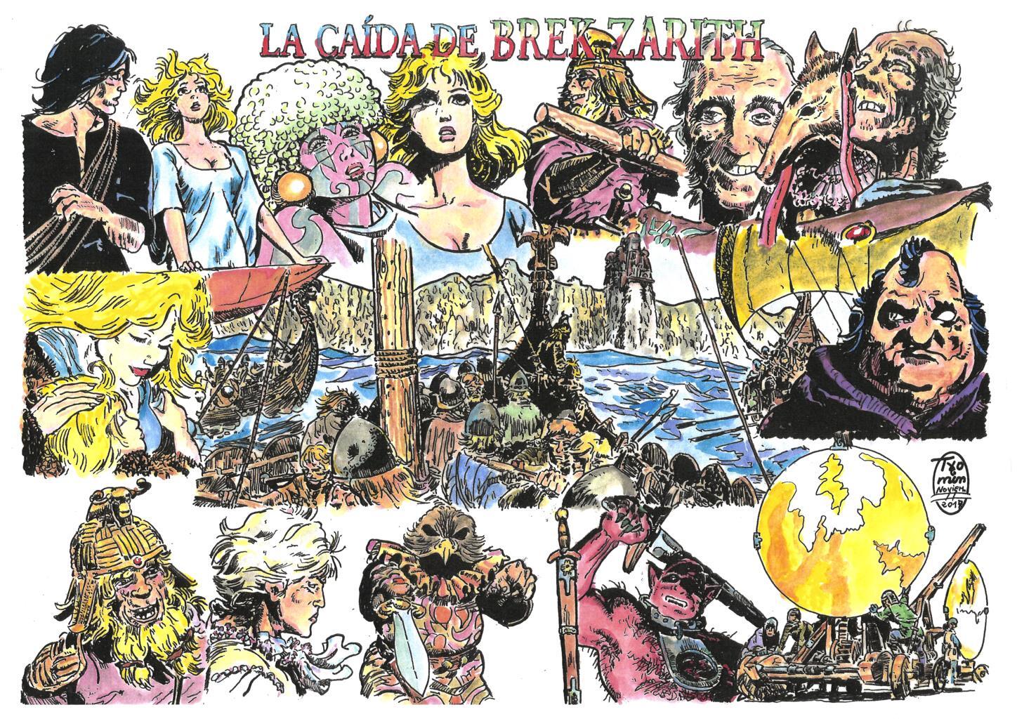 Poster DIN 4 numero 0365: Thorgal: La caida de Brek Zarith