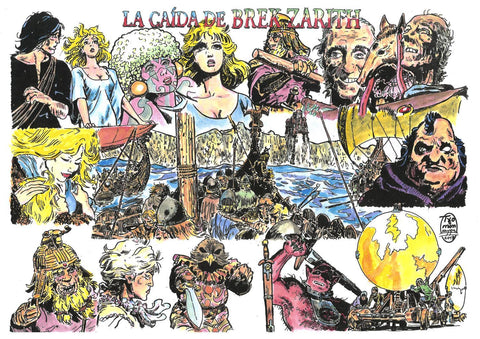 Poster DIN 4 numero 0365: Thorgal: La caida de Brek Zarith