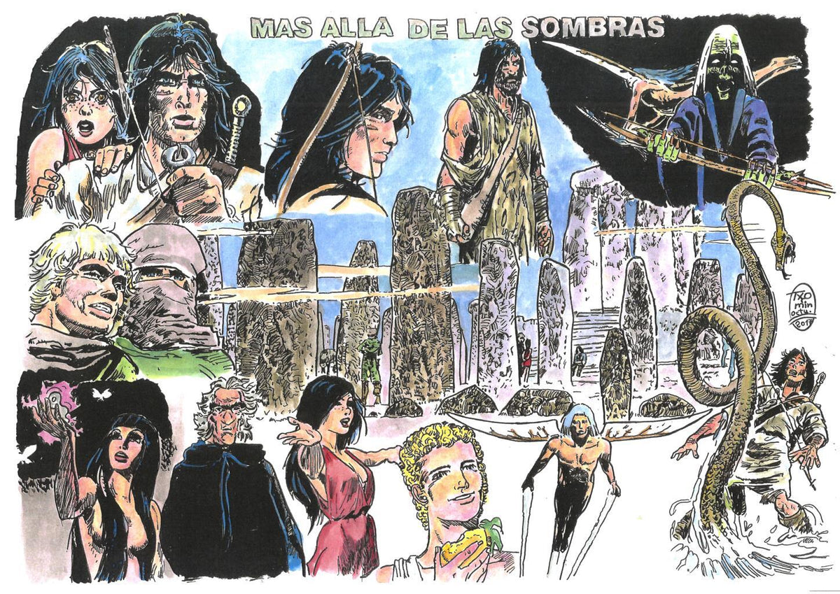 Poster DIN 4 numero 0366: Thorgal: Mas alla de las sombras