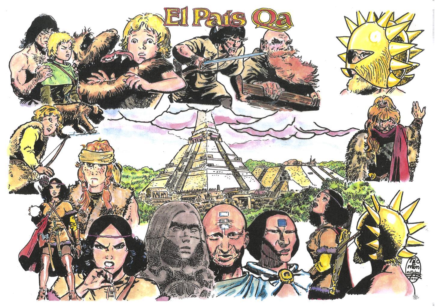 Poster DIN 4 numero 0368: Thorgal: El pais QA