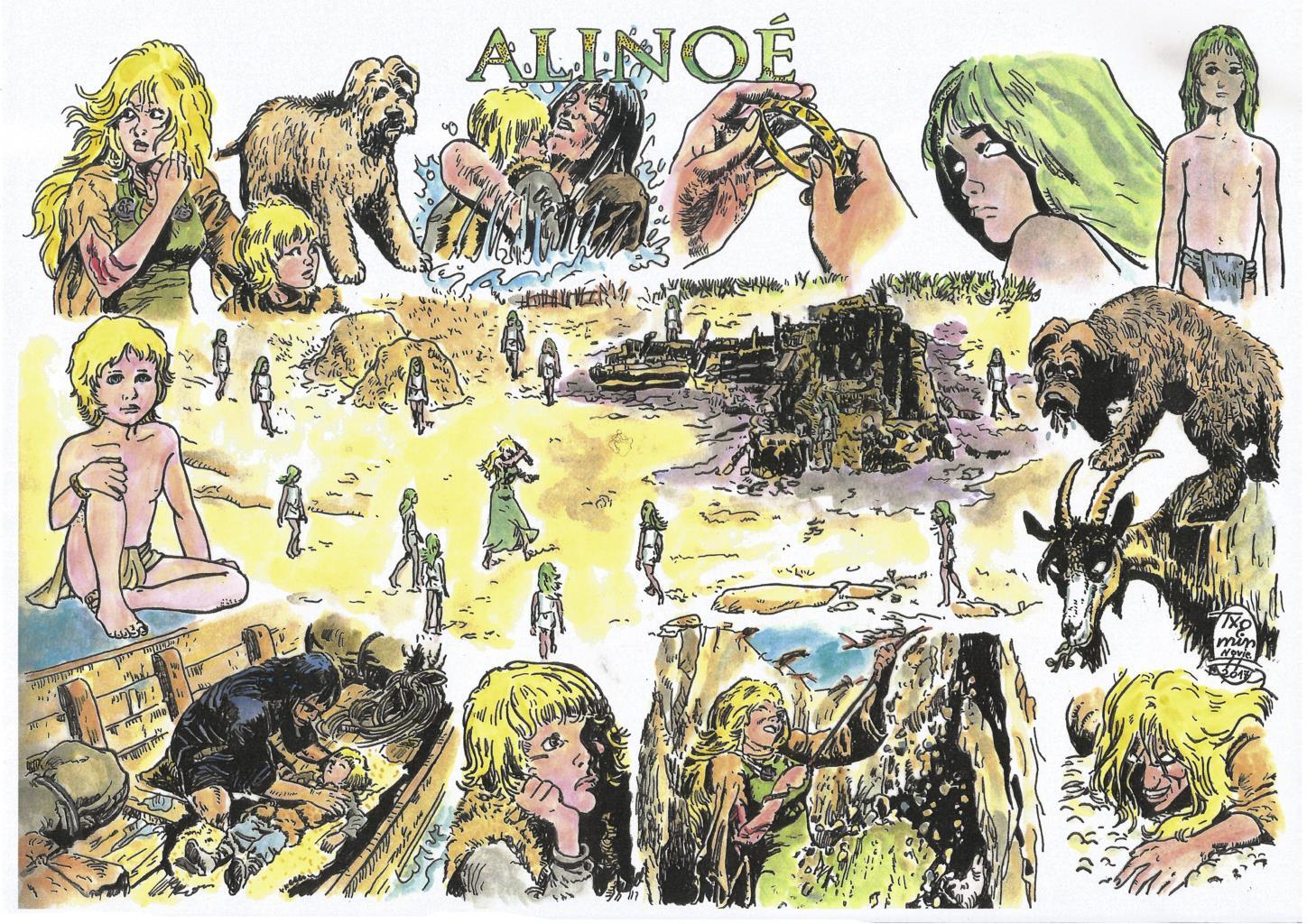 Poster DIN 4 numero 0369: Thorgal: Alinoe