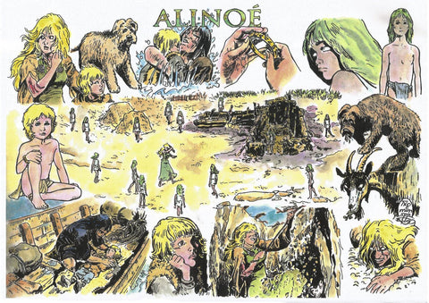 Poster DIN 4 numero 0369: Thorgal: Alinoe