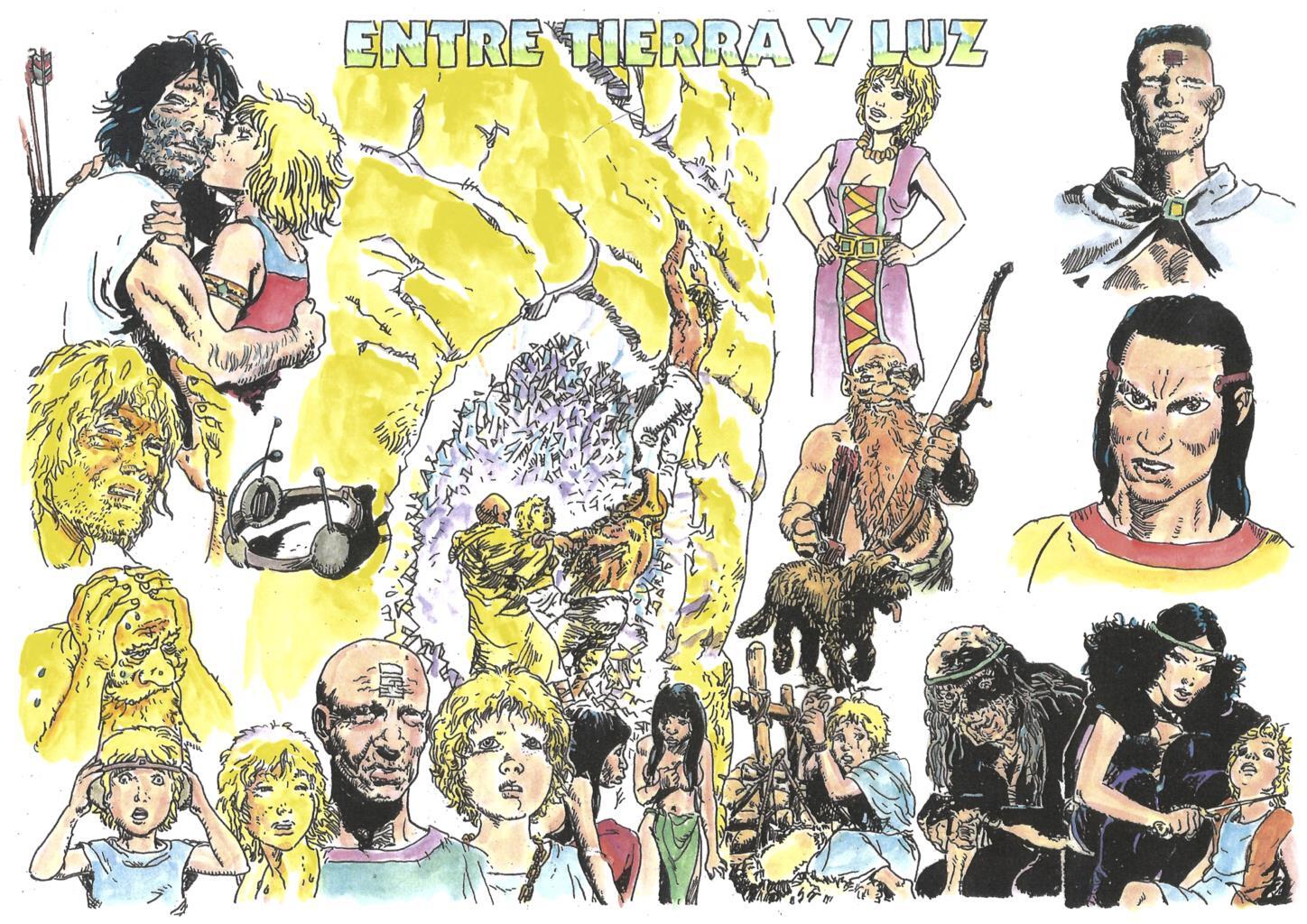 Poster DIN 4 numero 0374: Thorgal: Entre tierra y luz