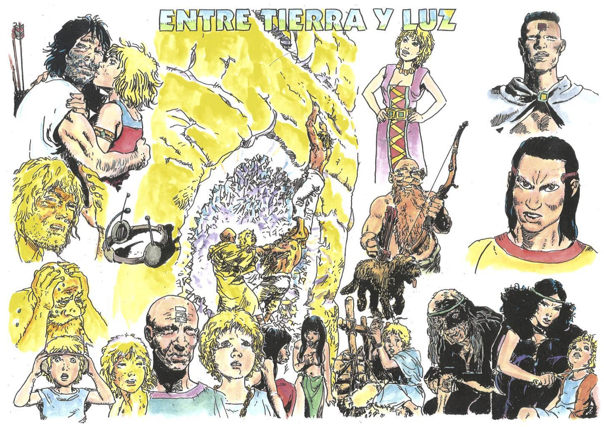 Poster DIN 4 numero 0374: Thorgal: Entre tierra y luz