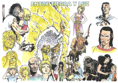 Poster DIN 4 numero 0374: Thorgal: Entre tierra y luz