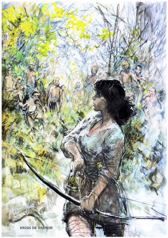Poster DIN 4 numero 0380: Thorgal: Kriss de Valnor