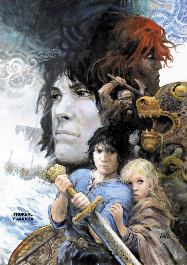 Poster DIN 4 numero 0396: Thorgal: Aaricia
