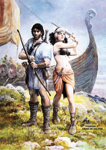Poster DIN 4 numero 0397: Thorgal: Kirss de Valnor