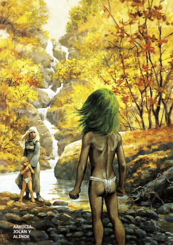 Poster DIN 4 numero 0422: Thorgal: Aaricia, Jolan y Alinoe