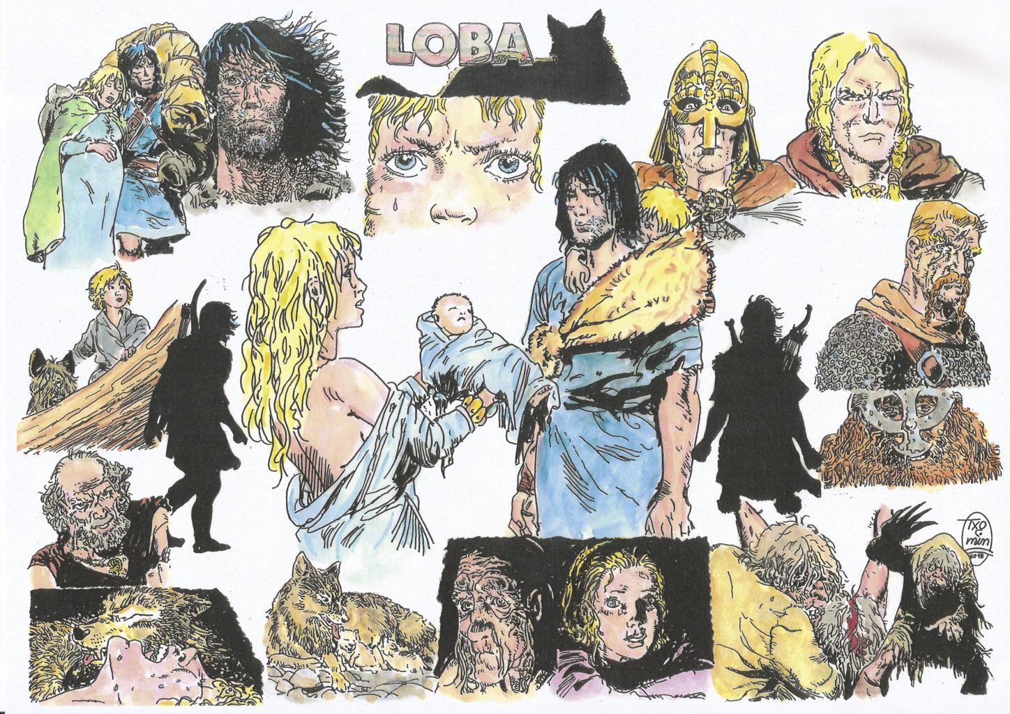 Poster DIN 4 numero 0433: Thorgal: Loba