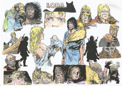 Poster DIN 4 numero 0433: Thorgal: Loba