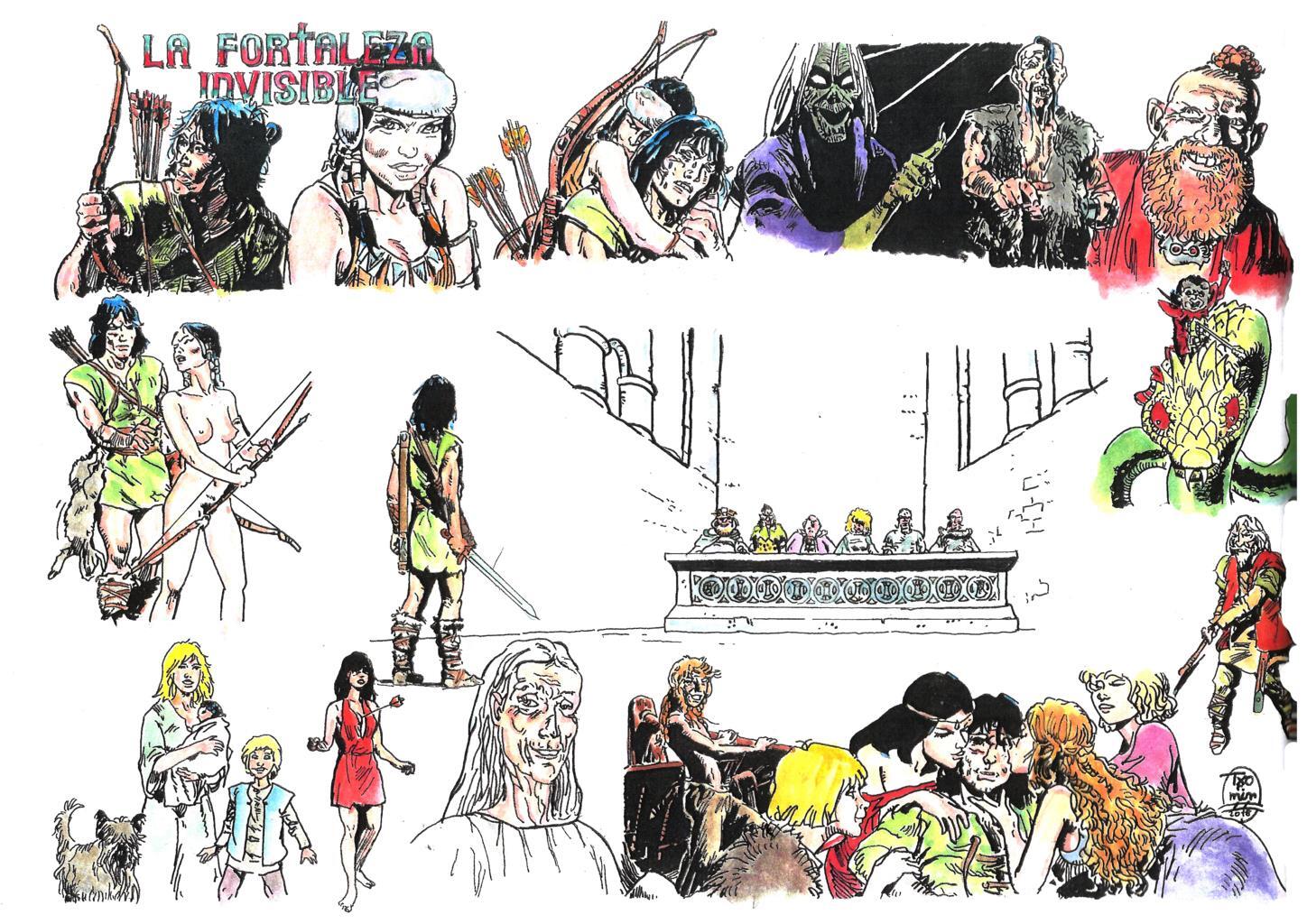 Poster DIN 4 numero 0436: Thorgal: La fortaleza invisible