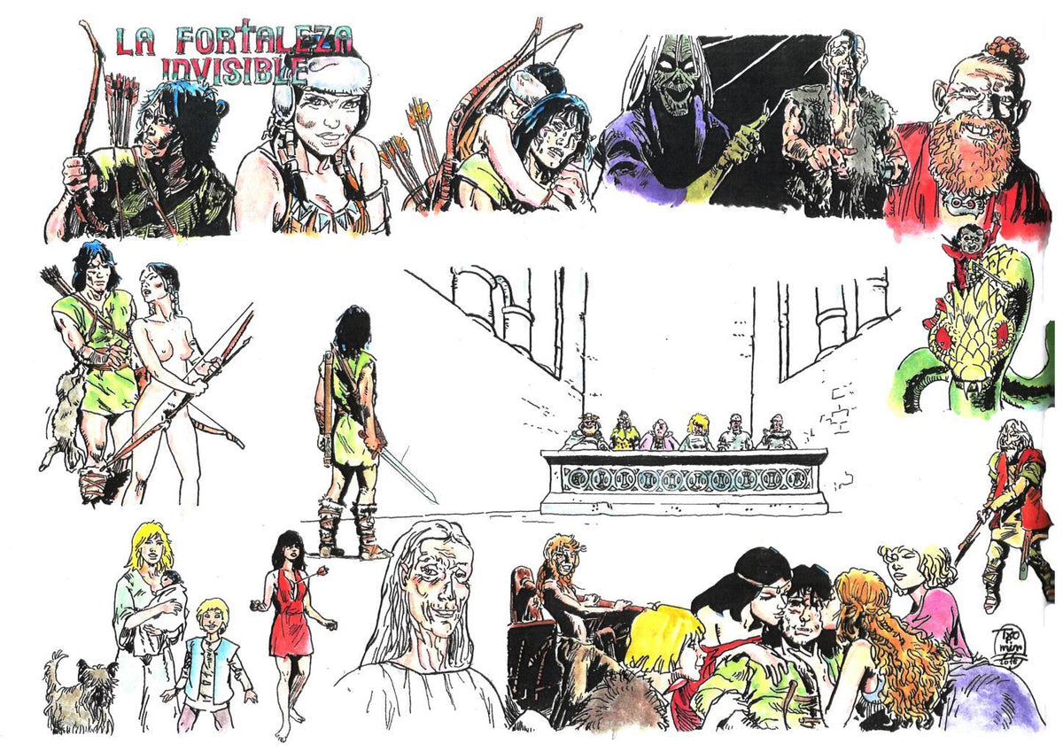 Poster DIN 4 numero 0436: Thorgal: La fortaleza invisible