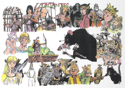 Poster DIN 4 numero 0439: Thorgal: Gigantes