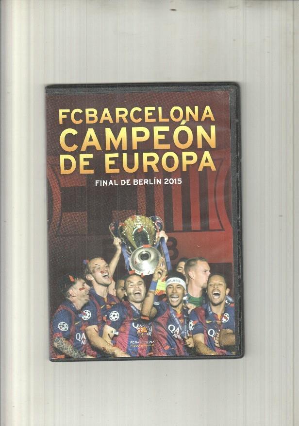 DVD: FC Barcelona Campeón de Europa (Final de Berlín 2015)