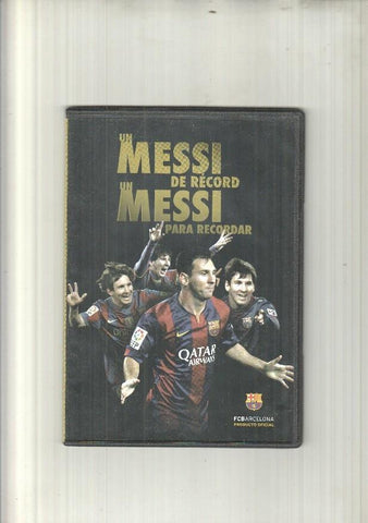 DVD: Un Messi de récord. Un Messi para recordar.