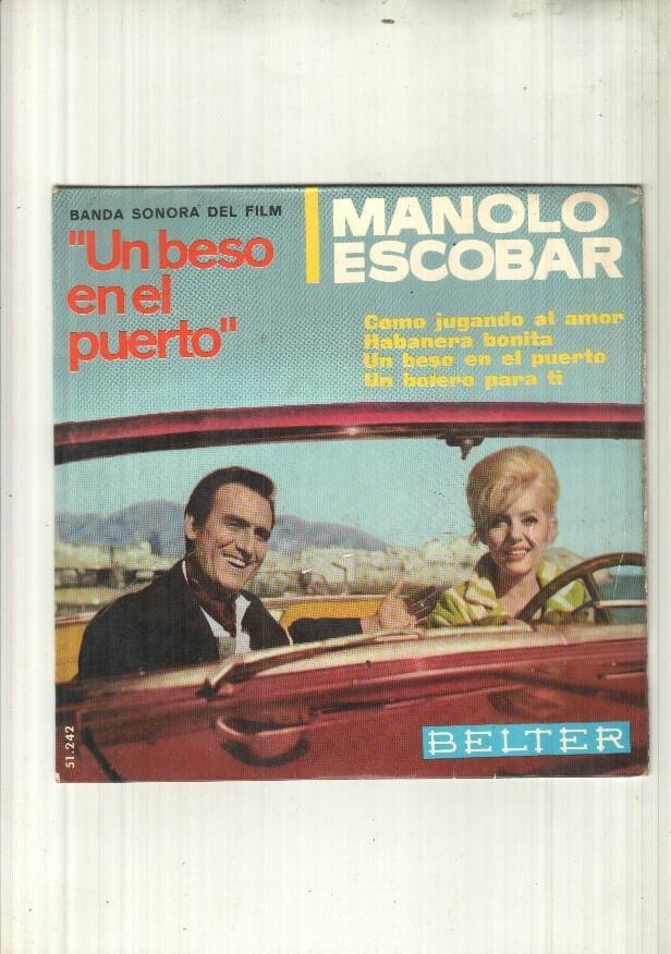 EP 7": Manolo escobar - Un beso en el puerto