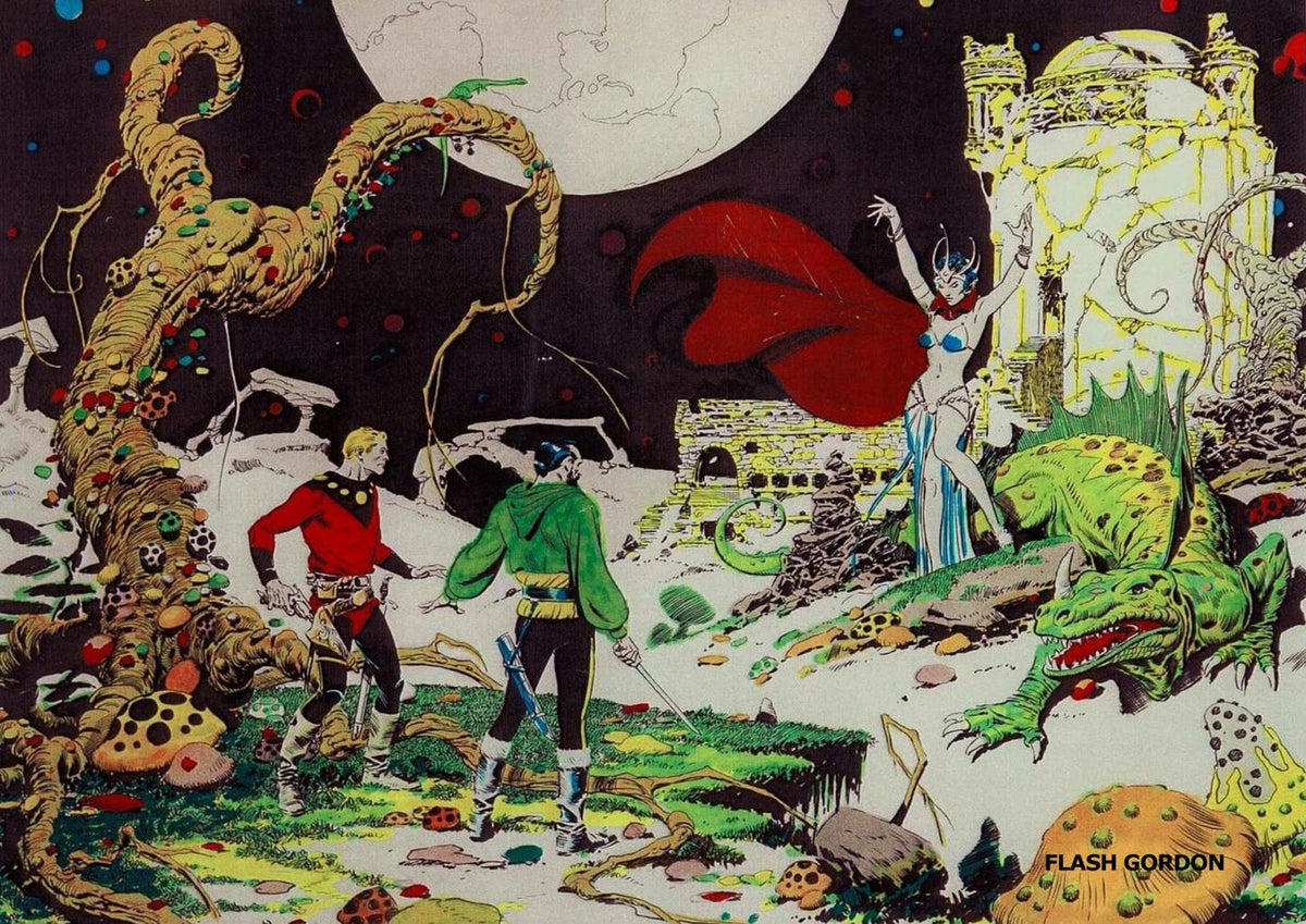Poster DIN 4 numero 0126: Flash Gordon