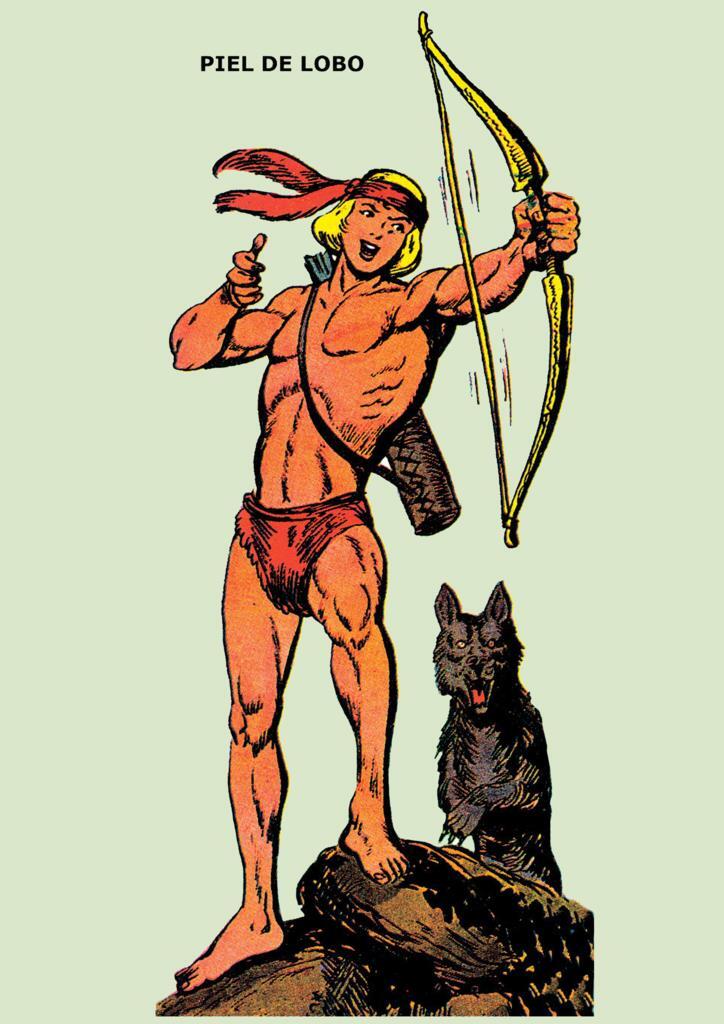 Poster DIN 4 numero 0444: Piel de Lobo de Manuel Gago