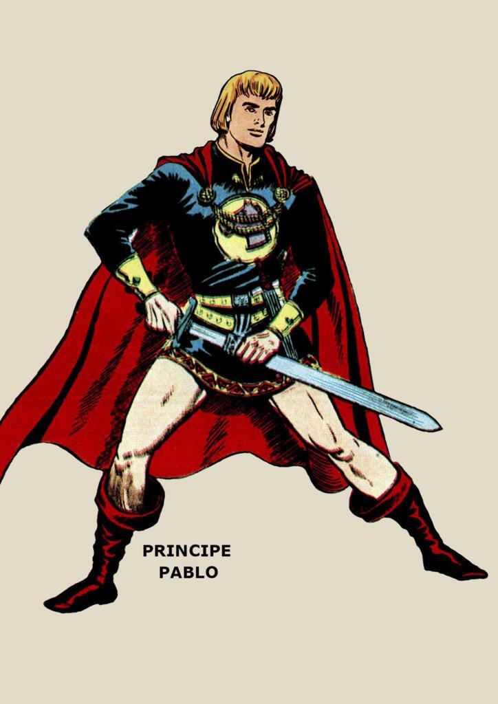 Poster DIN 4 numero 0445: El Principe Pablo