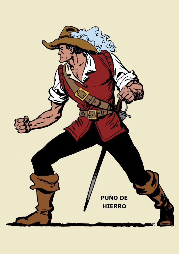 Poster DIN 4 numero 0446: Puño de Hierro