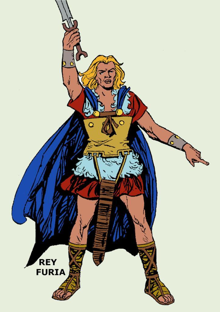 Poster DIN 4 numero 0453: El rey furia