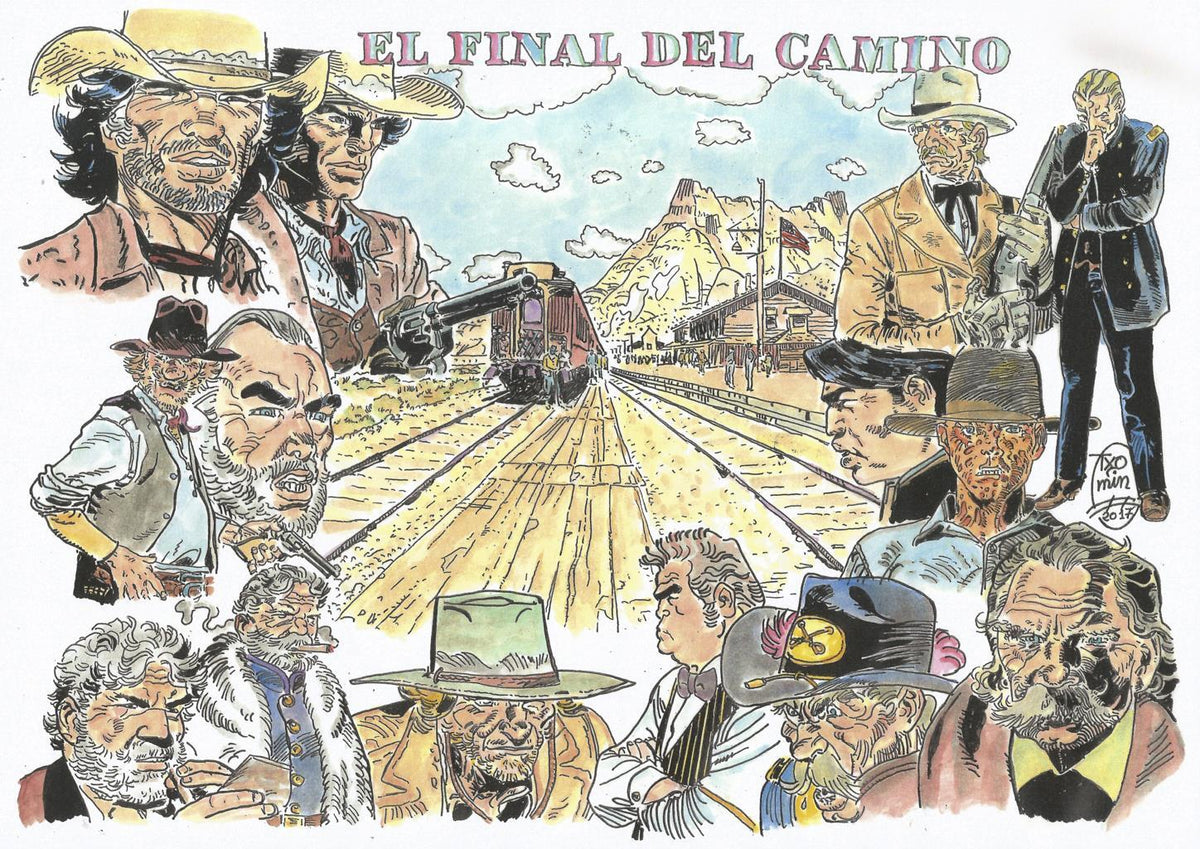 Poster DIN 4 numero 0464: El Teniente Blueberry: El final del camino