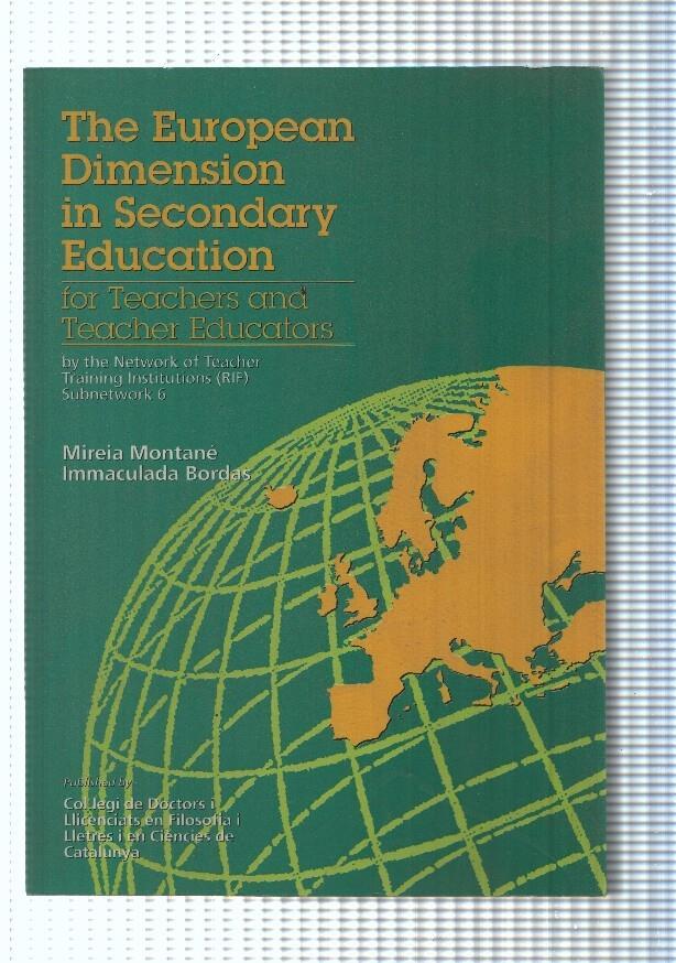 The European dimension in Secondary education for Teachers and Teacher 
