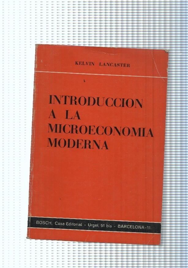 Introducion a la Microeconomia moderna