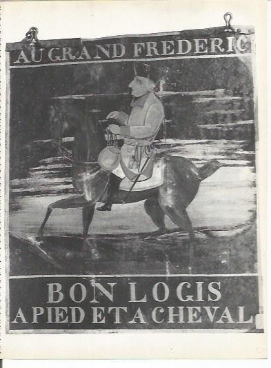 LAMINA 25033: Au Grand Frederic