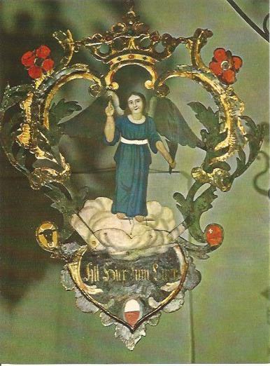 LAMINA 25030: Hotel de l'Ange en Argovie, del siglo XVIII