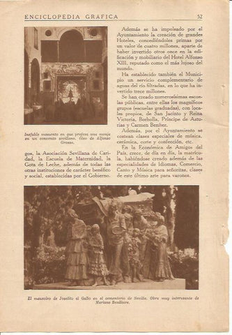 LAMINA 25083: Mausoleo de Joselito el Gallo