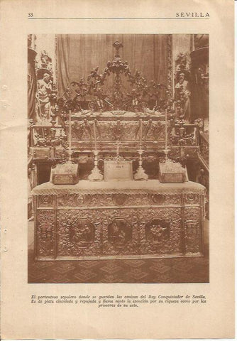 LAMINA 25074: Sepulcro del rey Alfonso X
